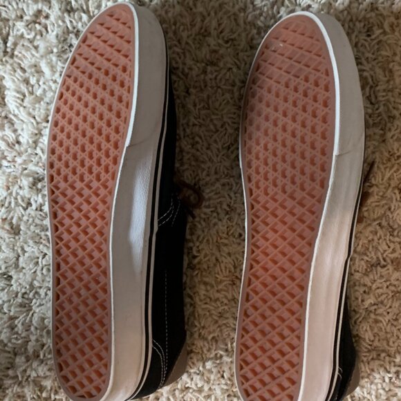 VANS Era Men's Brown Leather Black Suede Lace Up Sneakers Size 10 - Picture 4 of 6